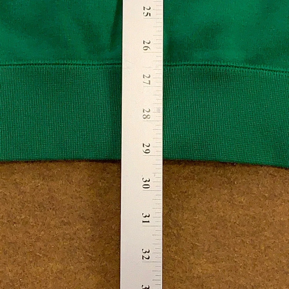 Jordan Mens Large Green Jumpman Full Zip Fleece Hoodie
